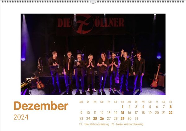 DIE ZÖLLNER - Kalender 2024 (A4)
